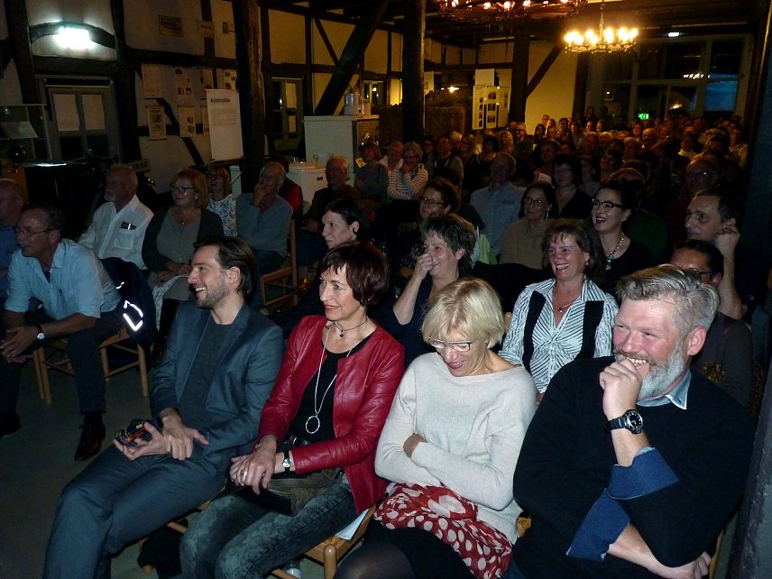 Bild: Stets gute Stimmung beim wilden Geplauder