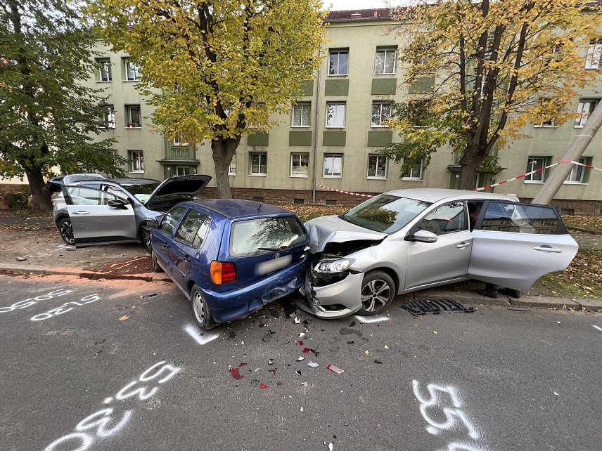 Bild: Verkehrsunfall in Sondershausen