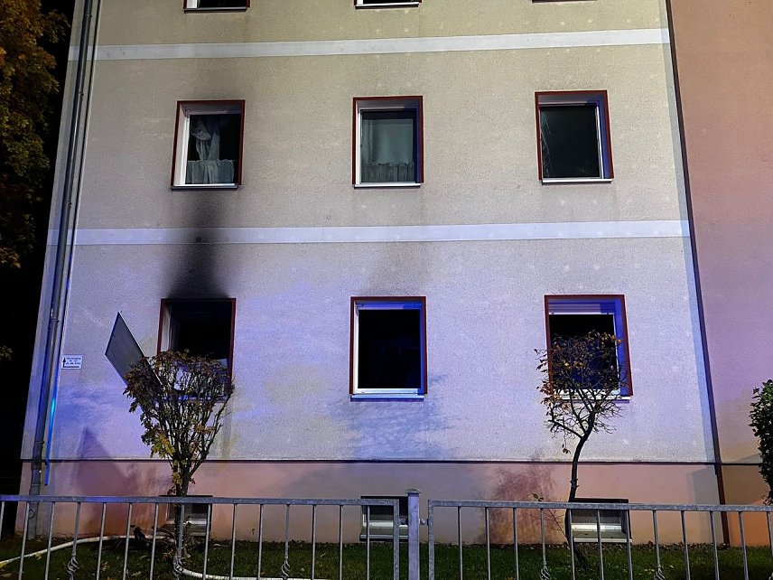 Bild: Brandschaden in der Bochumer Stra&szlig;e