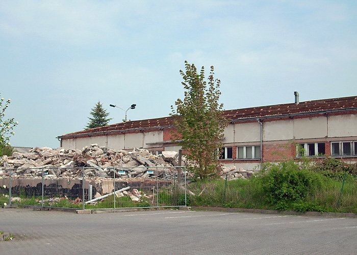 Bild: Abriss in der Hospitalstra&szlig;e