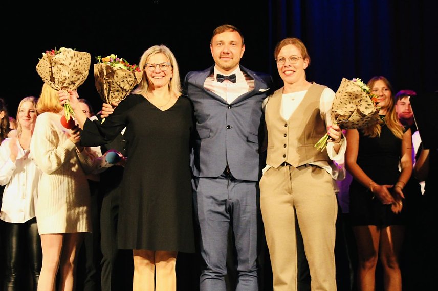 Bild: v.l.n.r.: Anja Hartung, Tony Schultz, Alexandra Deiseroth  