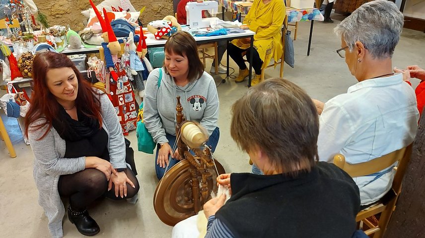 Bild: Kunsthandwerkerwochenende im Tabakspeicher