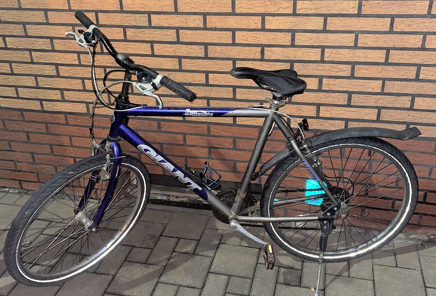 Bild: Das aufgefunden Fahrrad