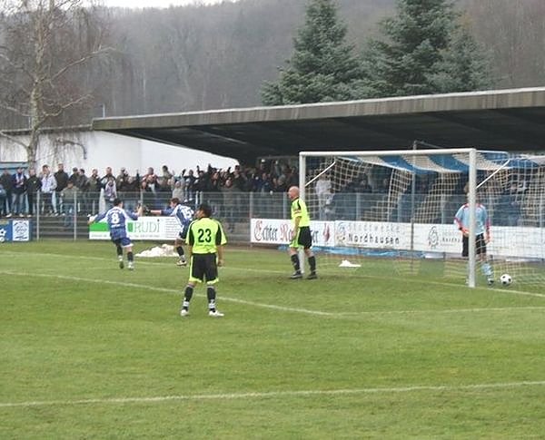 Bild: Aus dem Heimspiel der Saison 2008/2009