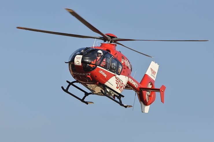 Bild: Christoph 37 in der Luft