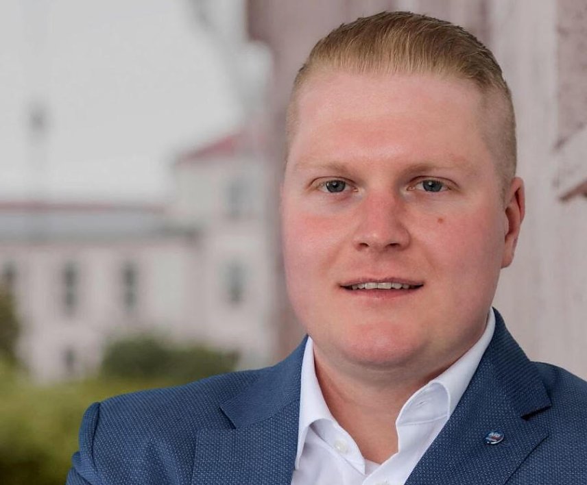 Bild: Christopher Dr&ouml;&szlig;ler kandidiert f&uuml;r den Bundestag