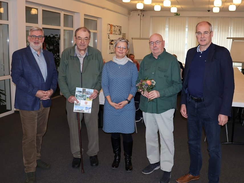 Bild: Der langj&auml;hrige Seniorenbeauftragte des Landkreises Nordhausen Rainer Linsel wurde heute feierlich im IFA-Museum aus seinem Amt verabschiedet.