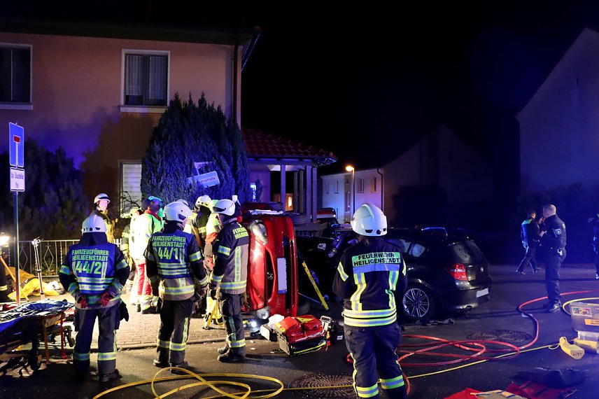 Bild: Verkehrsunfall in der Wolfstra&szlig;e