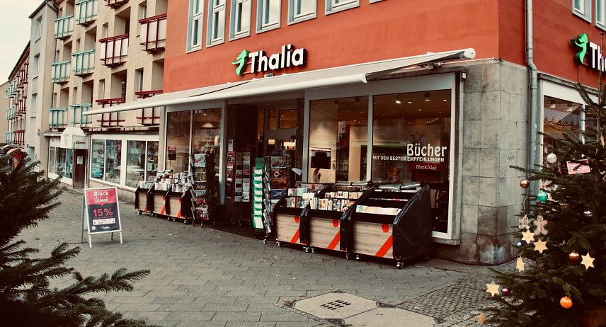Bild: Im Sommer wird das Buchhaus Rose in die Marktpassage umziehen