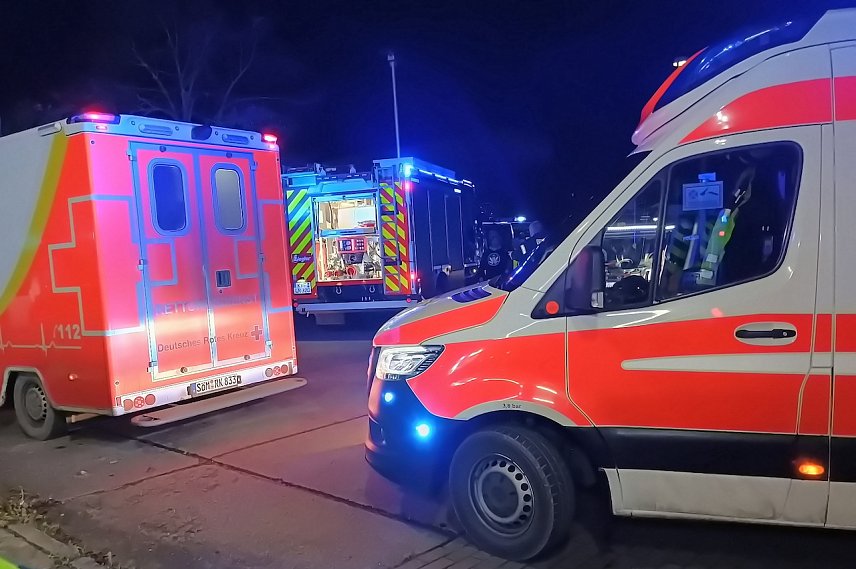 Bild: Brand in der Silvesternacht