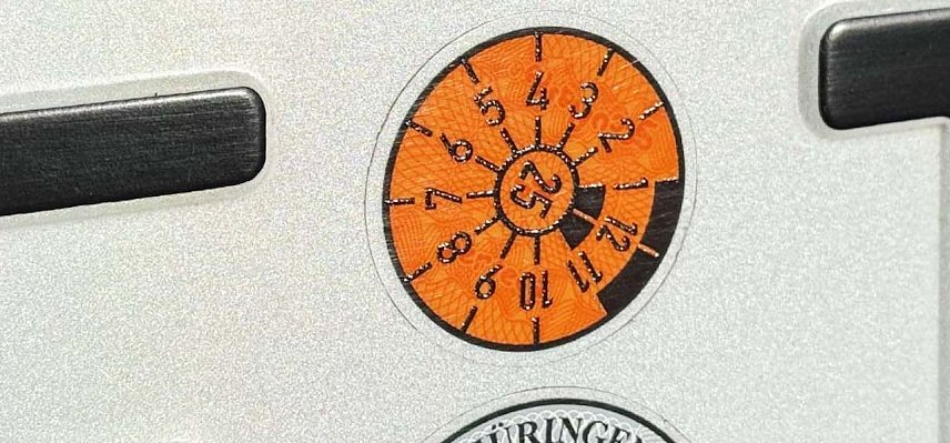Bild: HU-Plakette ab Januar 2025