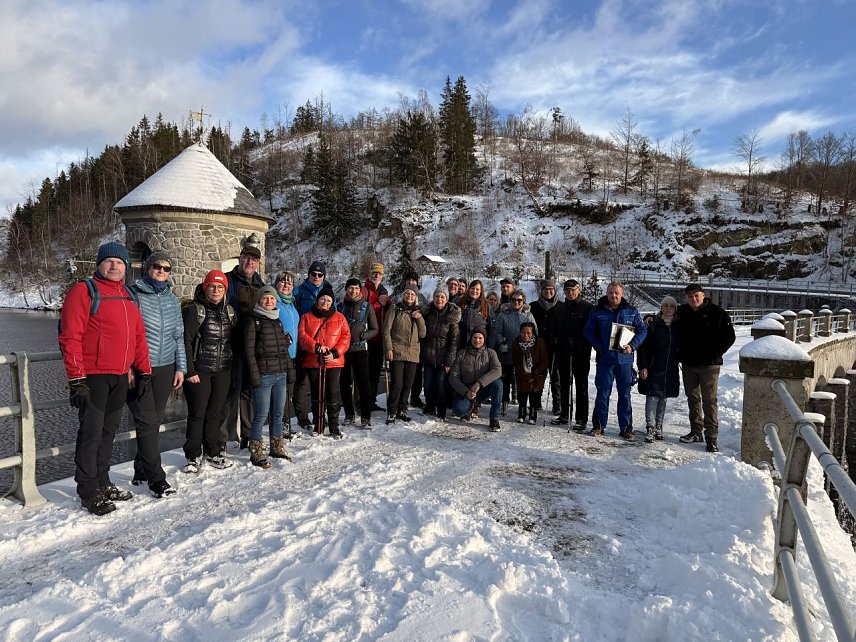 Bild: Erfolgreiche 1. Talsperrenwanderung am Wochenende