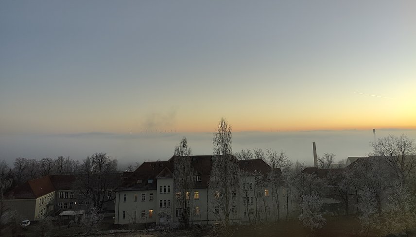 Bild: Sonnenuntergang in Nordhausen 
