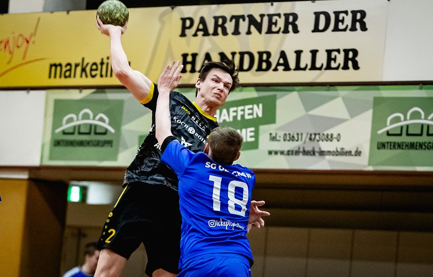 Bild: NSV-Handballer im Angriff