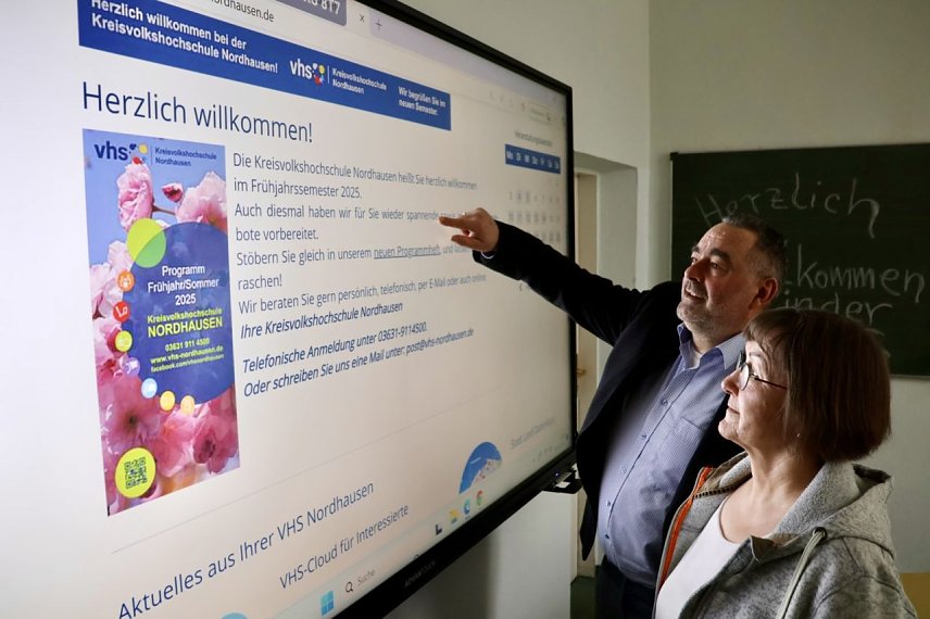Bild: Die Kreisvolkshochschule hat ihr neues Semesterprogramm diese Woche vorgestellt