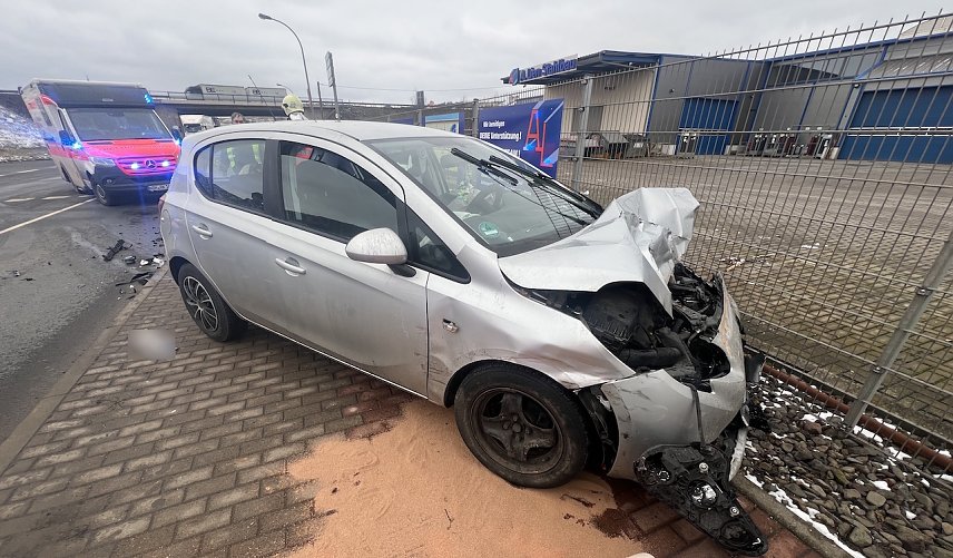 Bild: Unfall in Sondershausen