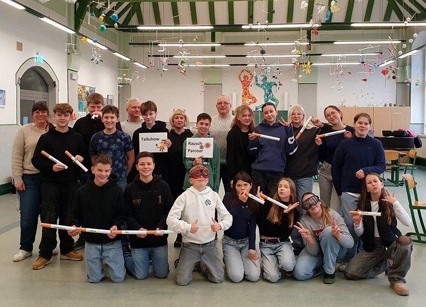 Bild: Pr&auml;ventivprojekt im Herder-Gymnasium