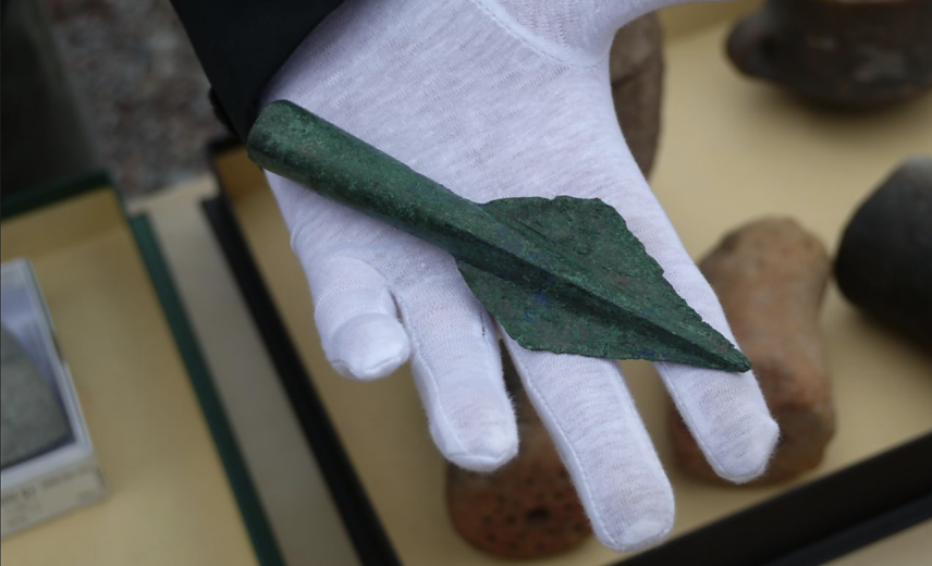 Bild: Arch&auml;ologischer Fund aus der Goldenen Aue, Archivbild