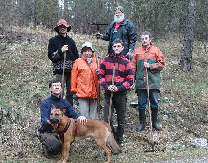 Bild: Pflegeeinsatz im April