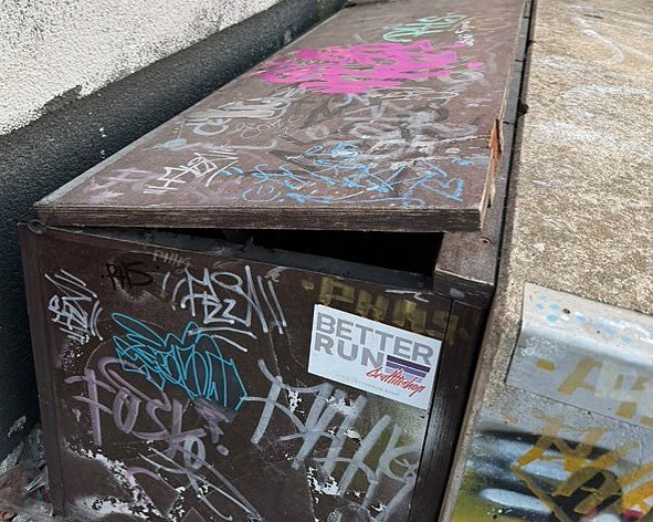 Bild: Verm&uuml;llte Skateranlage