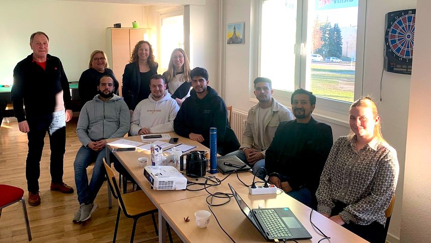 Bild: Dialogrunde Gesundheit in Artern