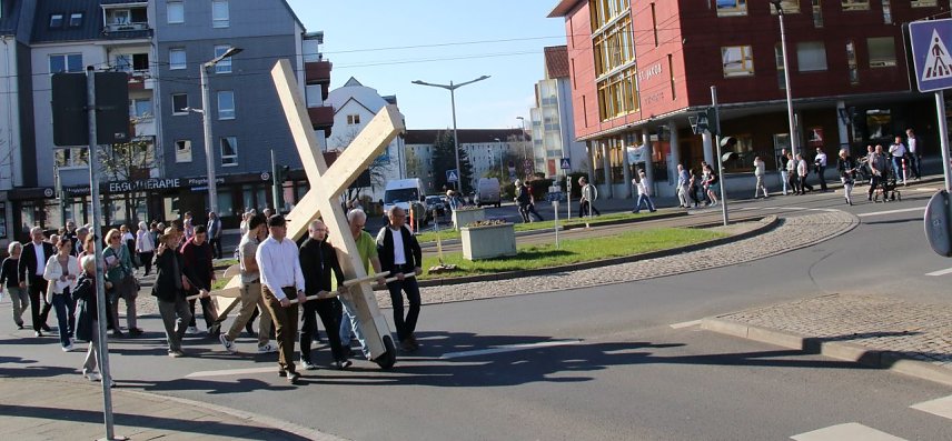 Bild: &Ouml;kumenischer Kreuzgang durch Nordhausen