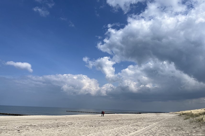 Bild: Ostseestrand vor Ostern