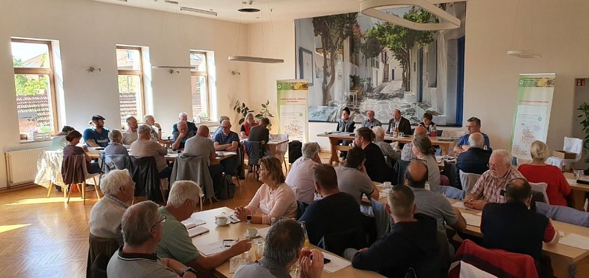 Bild: Der Kreisverband Nordhausen der Kleing&auml;rtner kam in der Friedenseiche zusammen