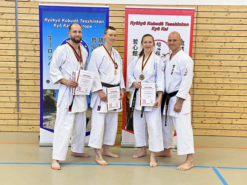 Bild: Erfolgreiche Nordh&auml;user Crew in Jena