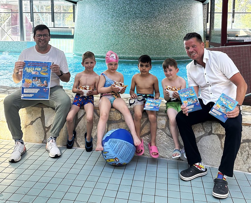 Bild: Badehaus mit Sonderangebot bis zu dem Sommerferien