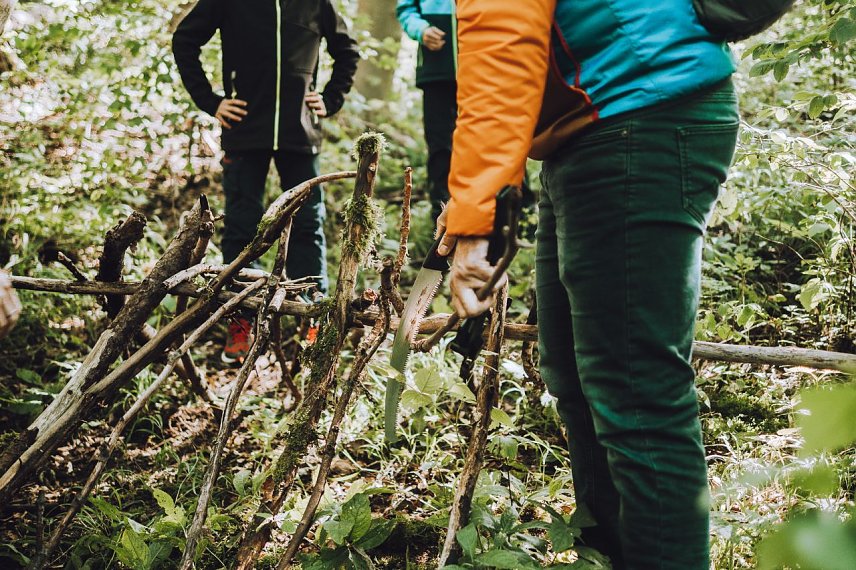 Bild: Kommende Woche wird zu einer Wanderung mit Survival Elementen eingeladen