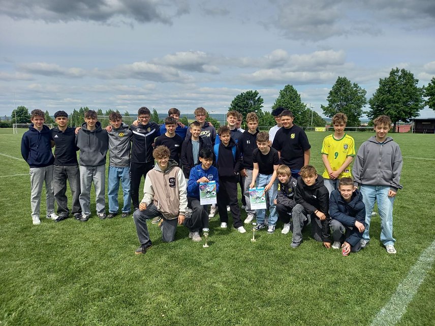 Bild: Schillers Kicker fuhren zum Regionalfinale