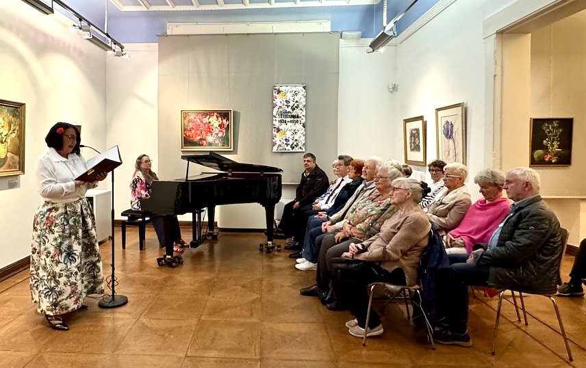 Bild: Vernissage im Kunsthaus Meyenburg