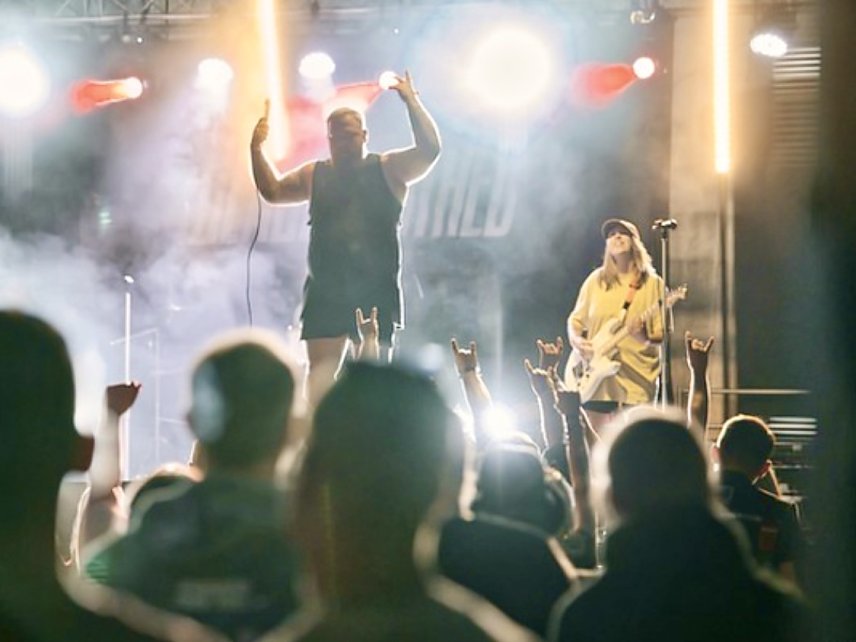 Bild: Blacktoothed beim Bookwood Festival 2024