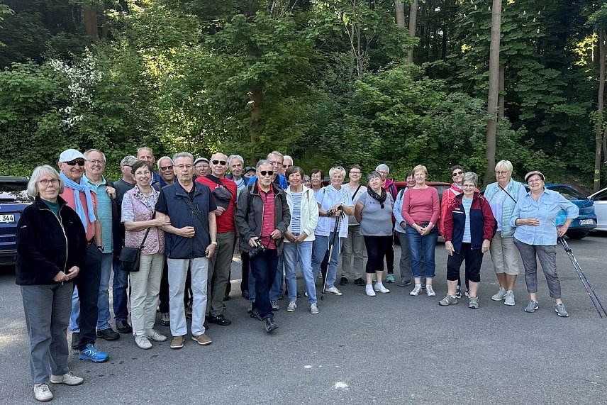 Bild: Seniorenwandergruppe