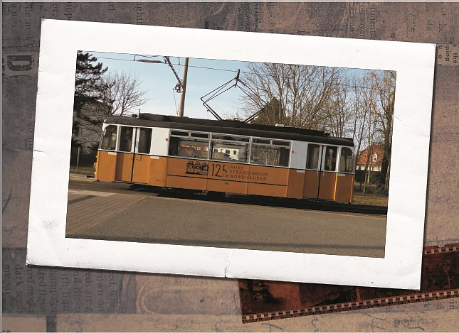 Bild: In der Bibliothek wird eine Ausstellung demn&auml;chst die Geschichte der Nordh&auml;user Stra&szlig;enbahn beleuchten