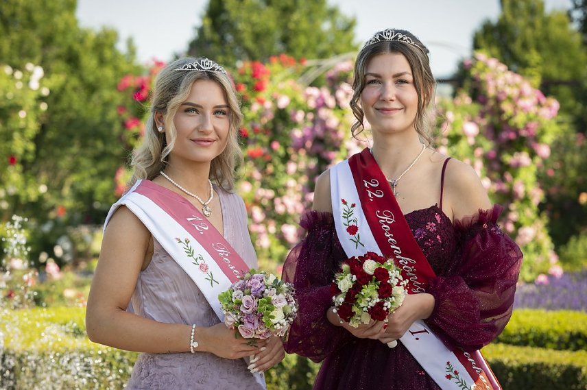 Bild: Rosenk&ouml;nigin und Rosenprinzessin 