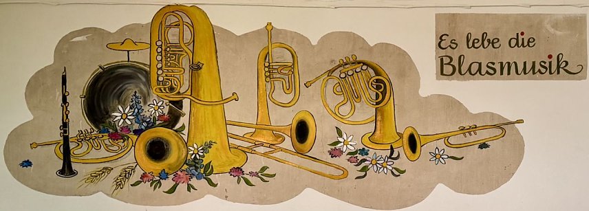 Bild: Die Farben wurden erneuert und der Musikpavillon instandgesetzt. 