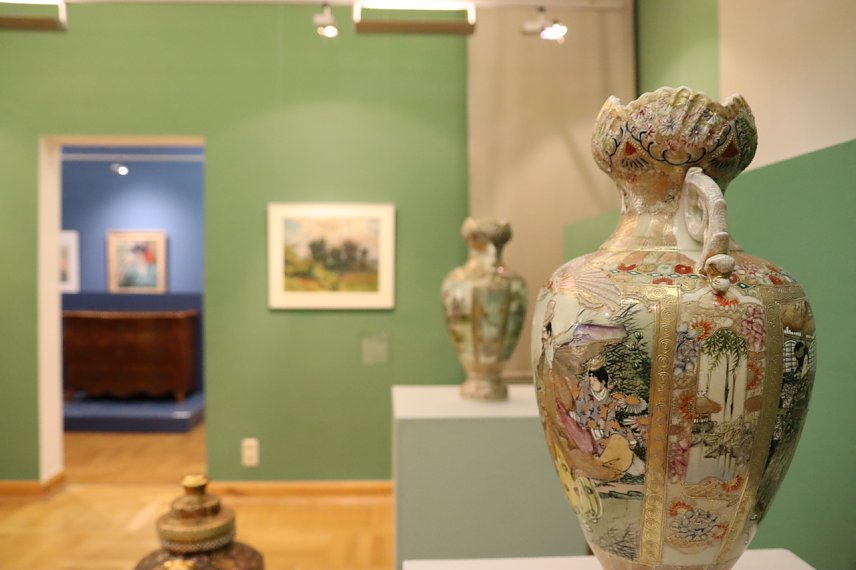 Bild: Blumenausstellung im Kunsthaus Meyenburg