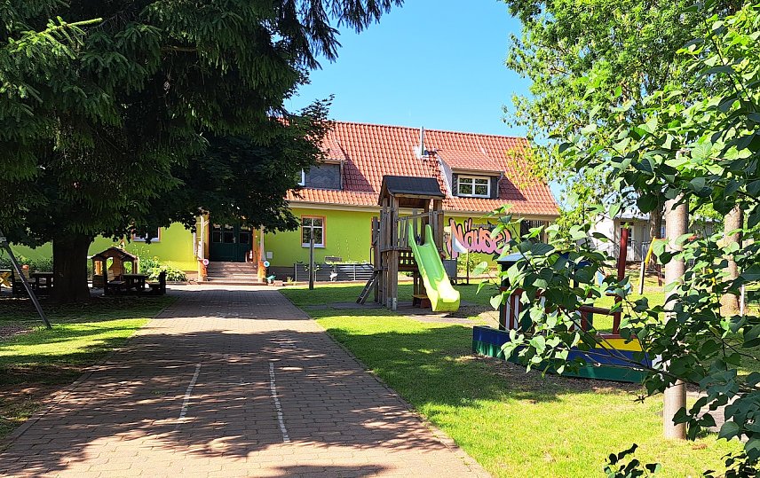Bild: Der Kindergarten in Kehmstedt
