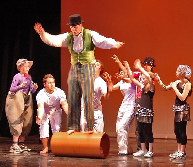 Bild: Zirkusshow zum Kindertag