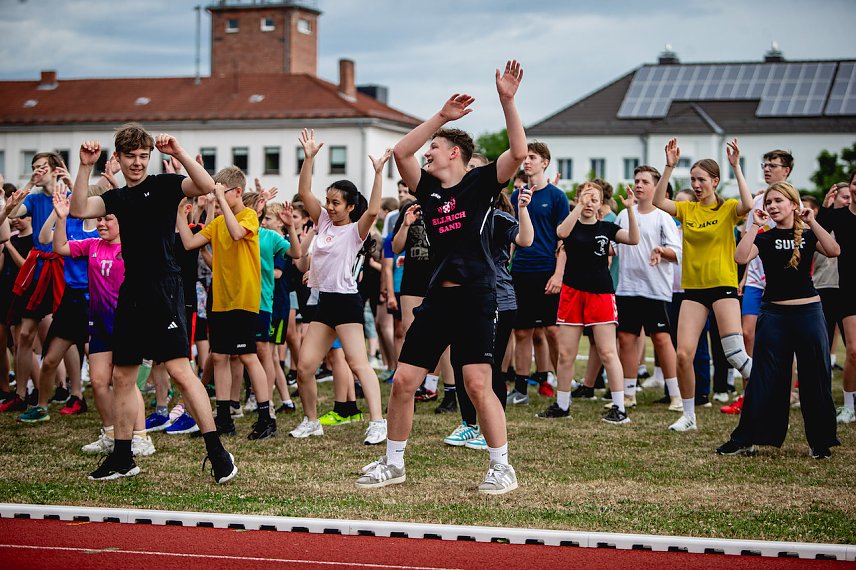 Bild: Bewegung und Spa&szlig; beim Sportfest der Humboldtianer