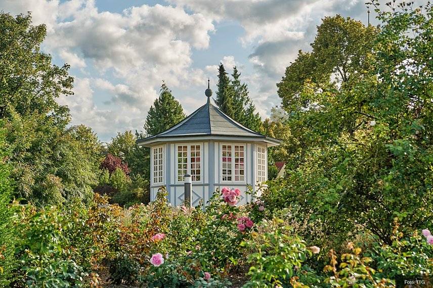 Bild: Im Rosensgarten wird bald M&auml;rchenfest gefeiert
