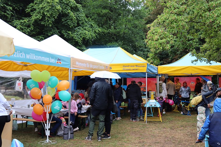 Bild: Tolle Stimmung trotz schlechtem Wetter beim Parknick