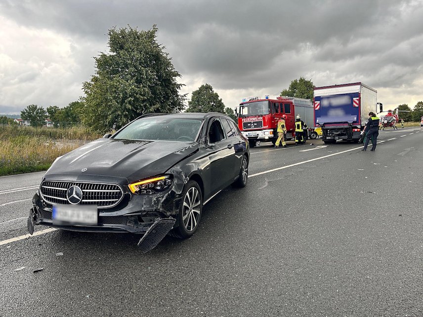 Bild: Unfall bei Urbach
