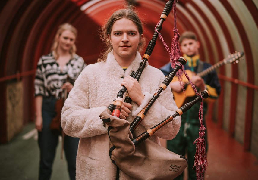 Bild: Das Malin Lewis Trio aus Schottland