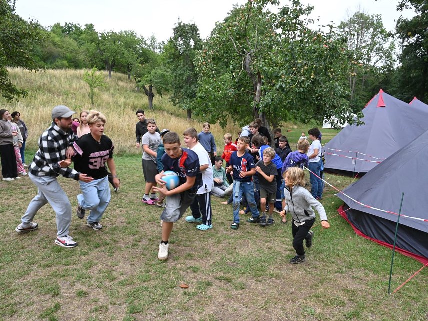 Bild: Spiel und Spa&szlig; im Handwerkercamp des KILA 2025