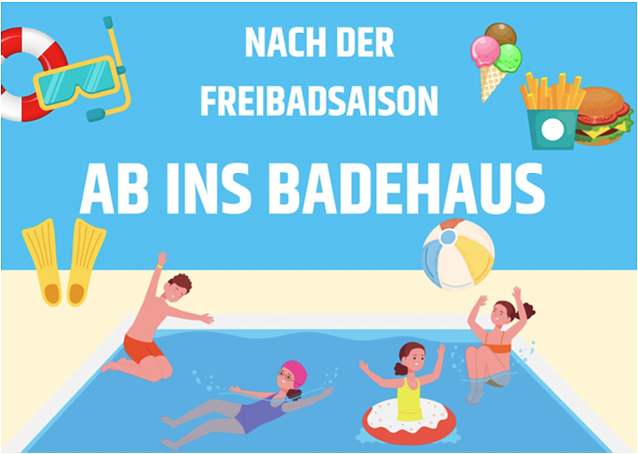 Bild: Badespa&szlig; auch nach der Saison