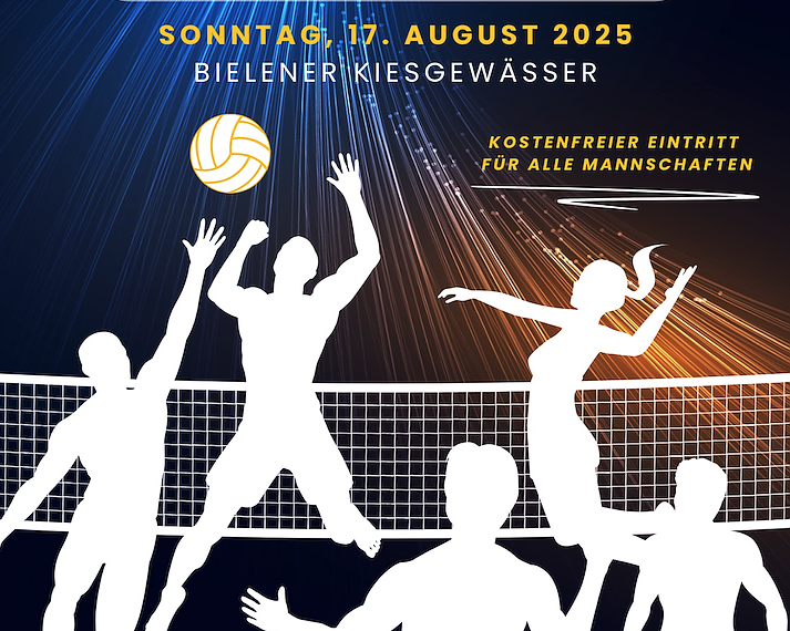 Bild: Beachvolleyball-Cup am Kiesschacht