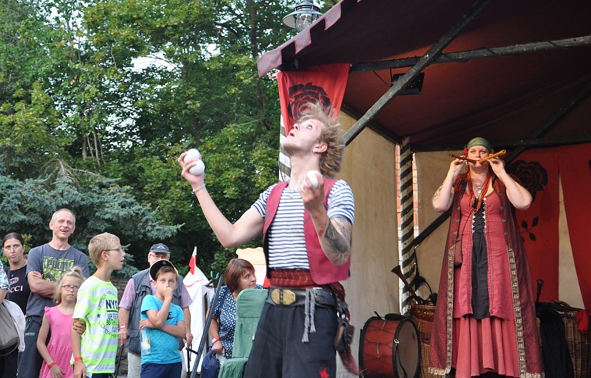 Bild: Duo ConFilius zum Mittelalterfest in Bad Langensalza 